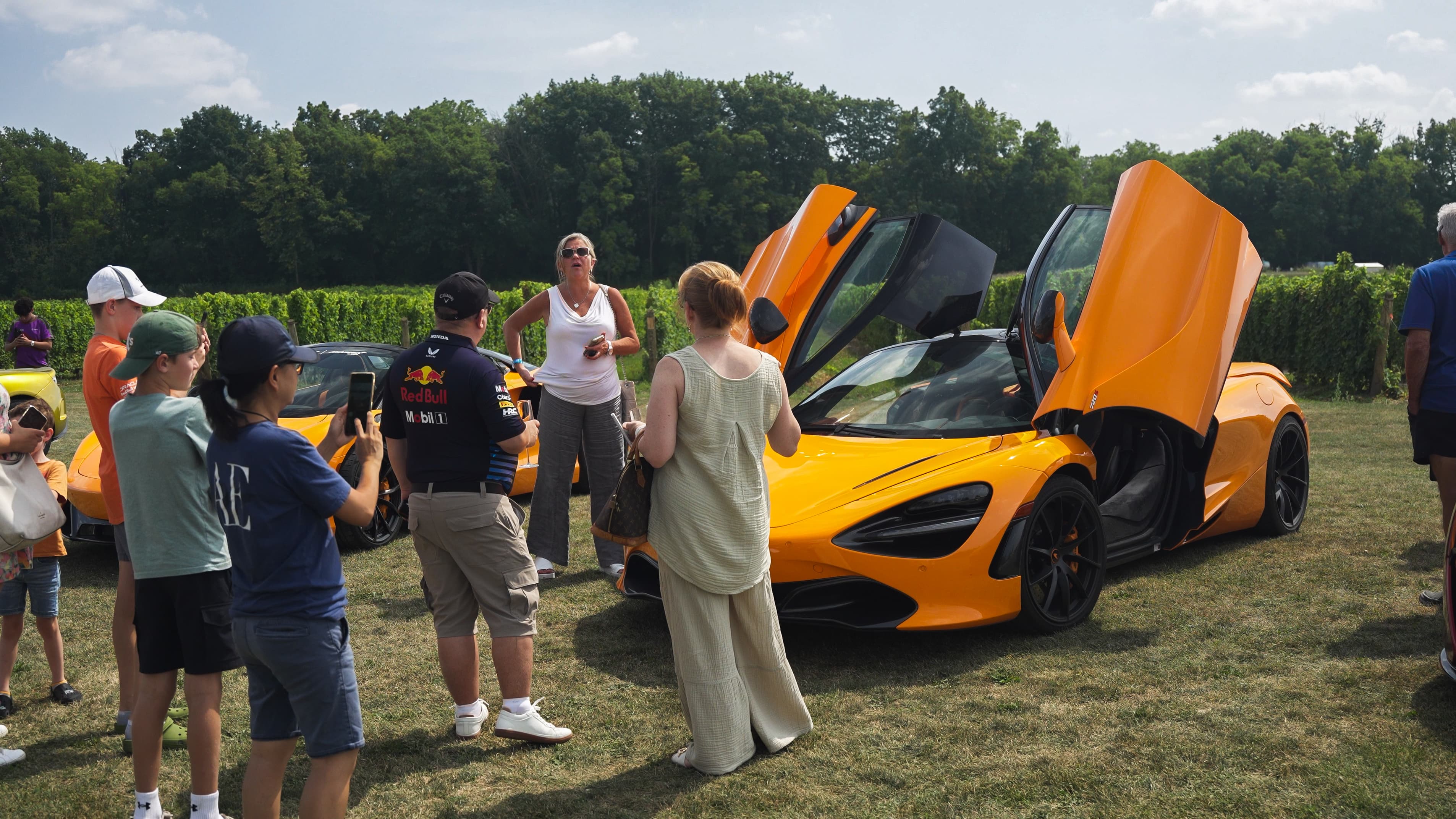Orange McLaren Showcase